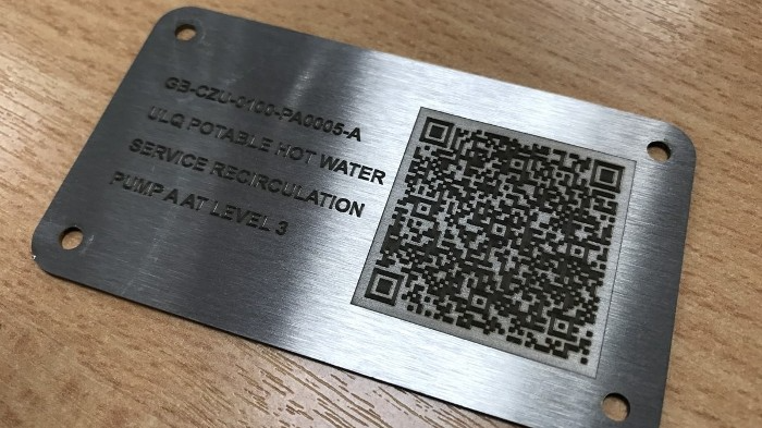 Taking QR Codes to the Next Level - The Art of QR Code Engraving